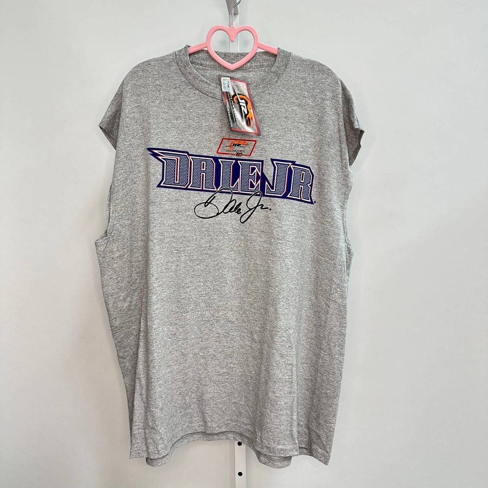 NWT Vintage Dale Jr. Racing Sleeveless Muscle T-Shirt